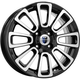 6x15 4/100 ET37 60.1 КиК Неман (КС717) алмаз черный