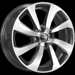 6x16 4/100 ET49 54.1 КиК КС893 Алмаз черный