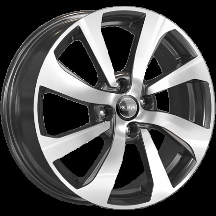 6x16 4/100 ET49 54.1 КиК КС893 Алмаз черный