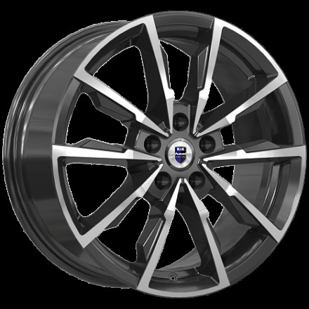 7,5x17 5/114,3 ET45 67.1 КиК Меренге (КС902) Алмаз черный