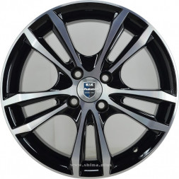 6x16 4/100 ET41 60.1 КиК Samara (КС866) алмаз черный