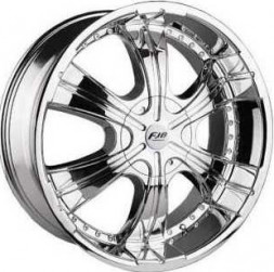 8x18 5/112 ET42 74.1 FJB F-321 Chrome
